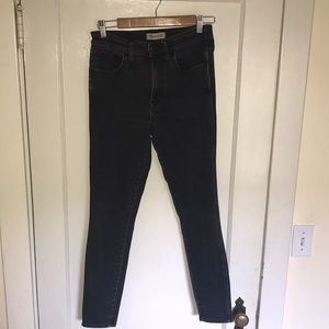 Madewell 10” High Riser Skinny Skinny Sz 27